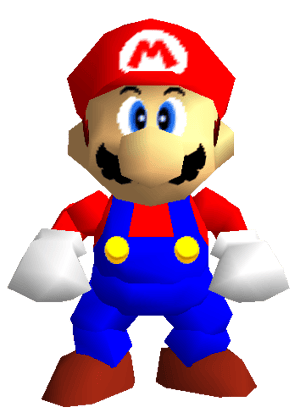 This is the Avatar Image for the Mario [Super Mario 64] AI Voice and Text to Speech Generator